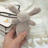 ADORNEST Cute Bunny Plush Keychain for Woman Cute Stuff,Mini Rabbit