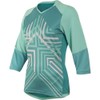 PEARL IZUMI - Ride Women's Launch 3/4 Sleeve Jersey, Aqua