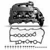 A-Premium Left Engine Valve Cover, with Gasket & Bolts, Compatible