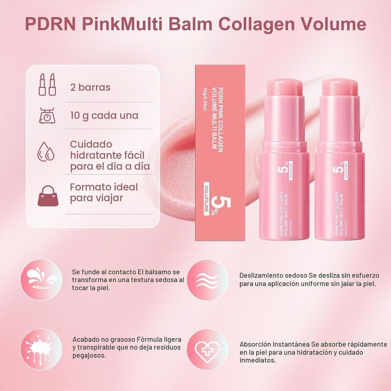 Zephyra Bálsamo Hidratante Facial en Barra con Colágeno