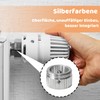 Thermostat Adapter, Pack of 2 Stainless Steel Radiator Valve Adapter,