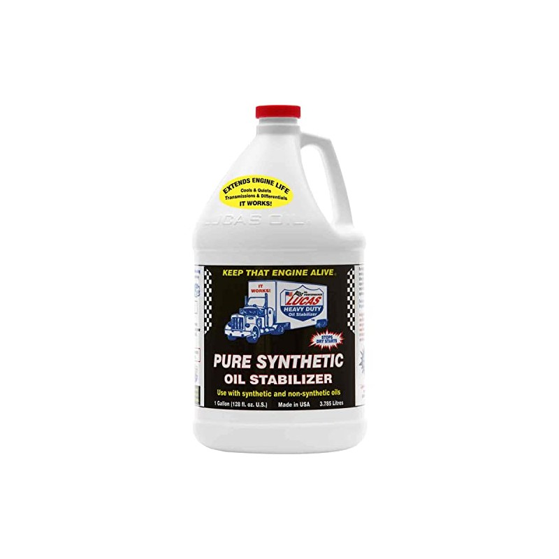 Lucas Oil 10131 Pure Synthetic Oil Stabilizer - 1 Gallon