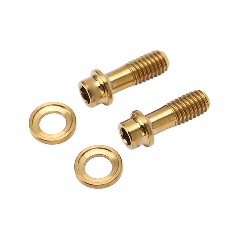 RISK 4pcs/box Titanium Alloy Fixed Screw Set for Sram Brake