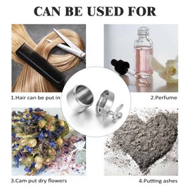 AIWENXI Urn for Ashes Angel Cremation Urns for Human or Pet Ashes- Stainless Steel Handcrafted Decorative Urns for Funeral(Silver)