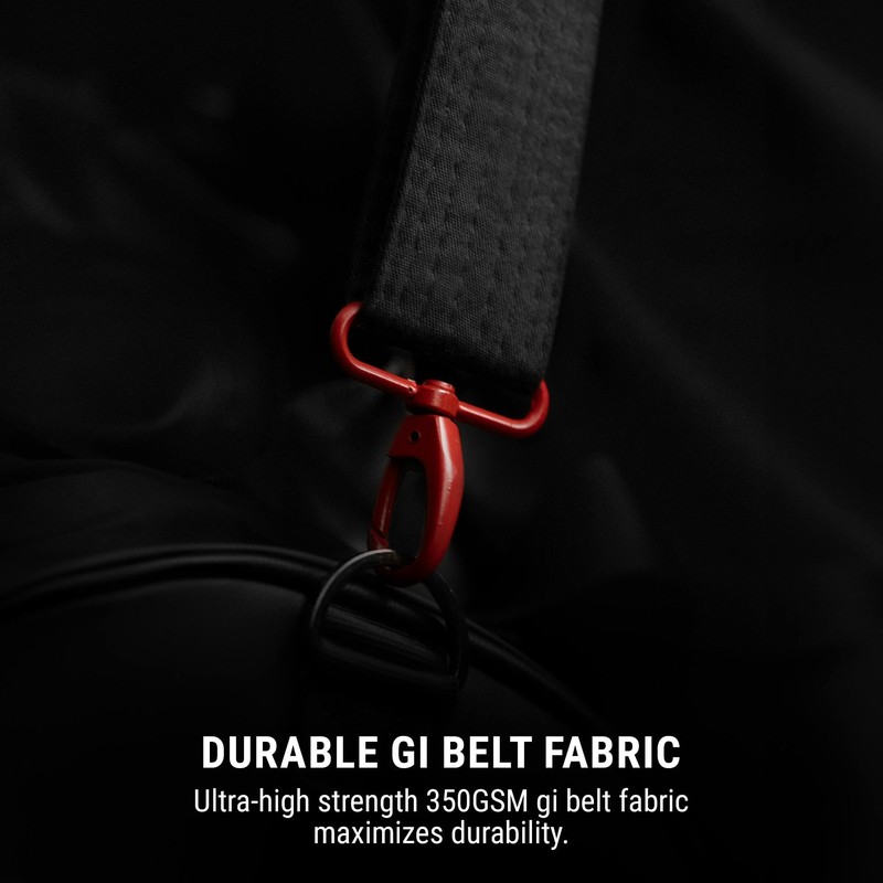 Hayabusa Jiu Jitsu Ranked Duffle Strap - Black, One