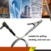 High Temperature Pit Probe with 90° Plug Stainless Steel Alligator