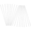 Pajitas De Silicona Reutilizables 20 Piezas 8 Mm Diámetro 250