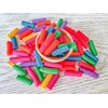 4 Cups of Rainbow Pasta Sensory Bin Filler for Sensory