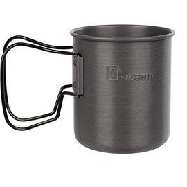 Olicamp Space Saver Mug - Grip - Black, 24 Ounce