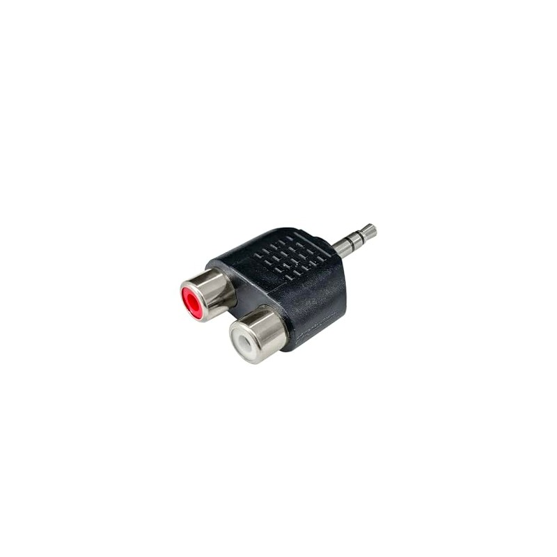 Fuji Parts 3.5mm Stereo Mini Plug (Male) to RCA Pin
