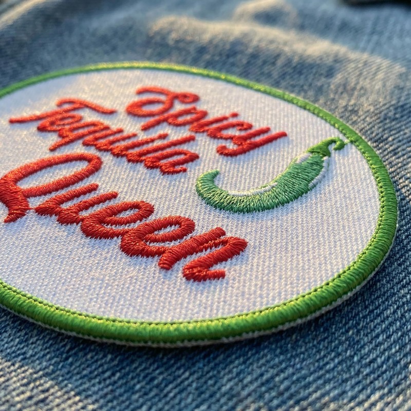 10PCS Drink Tequila Patches, Funny Drinking Quote Embroidered Appliques for