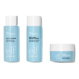 Elf. Holy Hidration, Los Esenciales Skincare Mini Kit Facial                                                                                          
