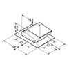 Broan-NuTone 634 Broan Steel 3-1/4x 10" Roof Cap for 3-1/4
