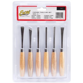 Excel Beginners 6 Piece Woodcarving Tool Set