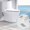 Bidet Toilet Seat Bumpers With Strong Buffer and Adhesive Function