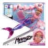 MERMAZE Color Change Harmonique Mermaid Doll with Stylish Accessories, Poseable,