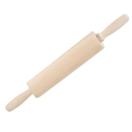 Rolling Pin, 13.8 Inch Wood for Kneading the Dough of Baking Bread, Pizza, Cookie, Noodles (L)