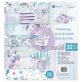 Prima Marketing Double-Sided Paper Pad 12"X12" 32/Pkg-Aquarelle Dreams P659356