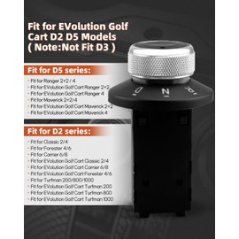 YUANTUO Direction Shifting Switch Assembly Fit for D2 D5 Classic Carrier Forester Turfman Maverick Models, Replacement Parts 2.04.0916