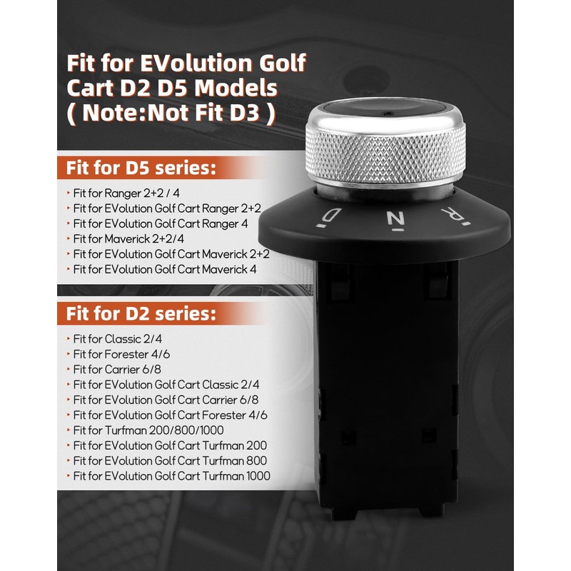 YUANTUO Direction Shifting Switch Assembly Fit for D2 D5 Classic