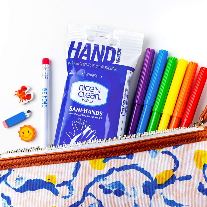 Nice 'N Clean Sensitive Skin Wet Hand Wipes Infused with