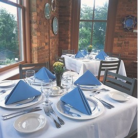 Milliken 1 Dozen New Forest Green 20" x 20" Signature Napkins