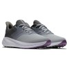 FootJoy Women's FJ Flex Golf Shoe, Grey/Charcoal, 8.5