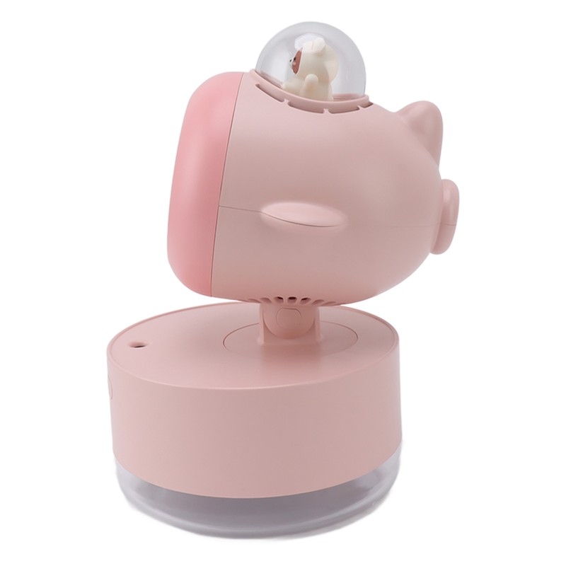 Mini Bear Cooling Fan USB Charging Misting Desktop Fan Table