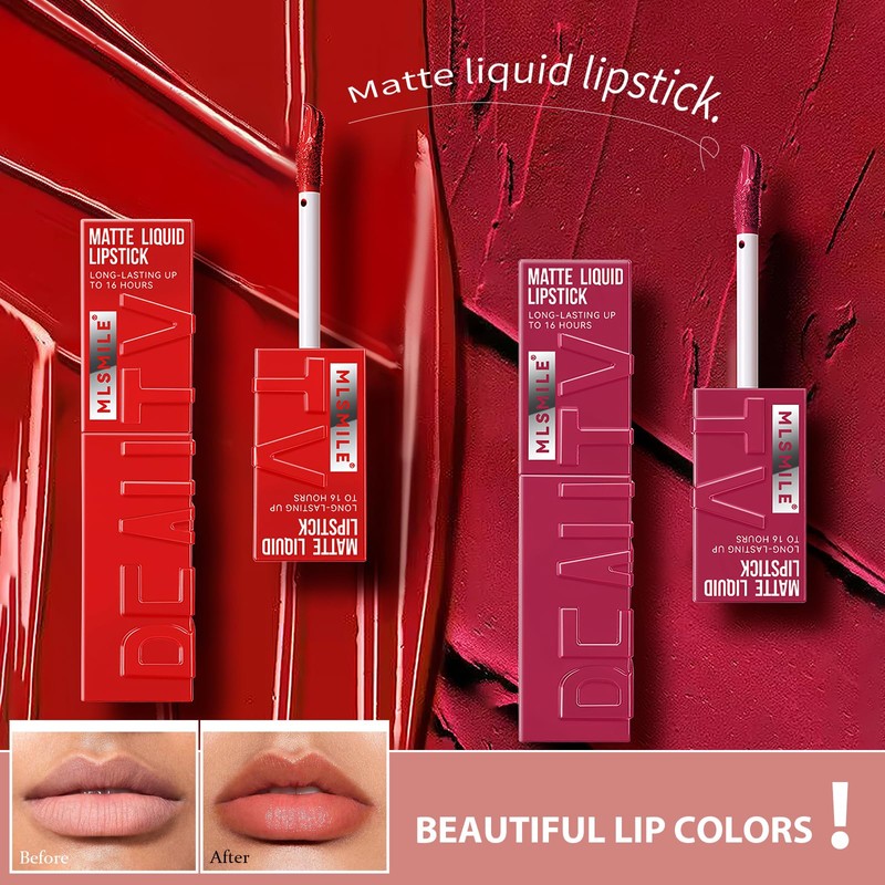 SELINE GIRL Lip Gloss, Lip Stain Finish Long Lasting Water