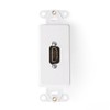 Leviton 41647-W Decora Insert HDMI Wallplate, White 10-ft