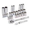Kobalt 573349 30-Piece 1/4 and 3/8-Inch Drive Mechanic's Tool Set