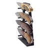 Black Knife Display Stand Rack Holder Organizer For 4 Medium