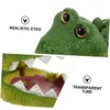 Zerodeko Alligator Bubbler Aquarium Decor Simulative Fish Tank Ornament Safe