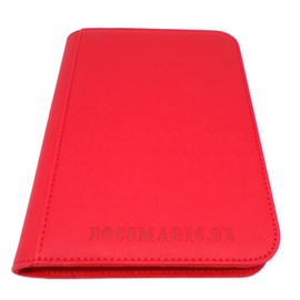 docsmagic.de Premium Zip Album 4 / 9 / 12 Pocket Playset Card Binder, MTG / PKM YGO Black, Blue, Green, Red, White