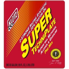 Klotz KL-100 2 Cycle Super Techniplate Synthetic Racing Oil - 1 Quart