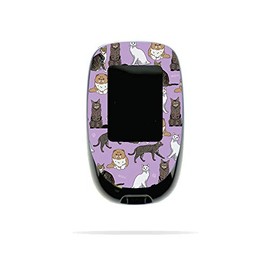 MightySkins Skin Compatible with Accu-Chek Nano - Cat Chaos | Protective, Durable, and Unique Vinyl Decal wrap Cover | Easy to Apply, Remove, and Change Styles | Made in The USA