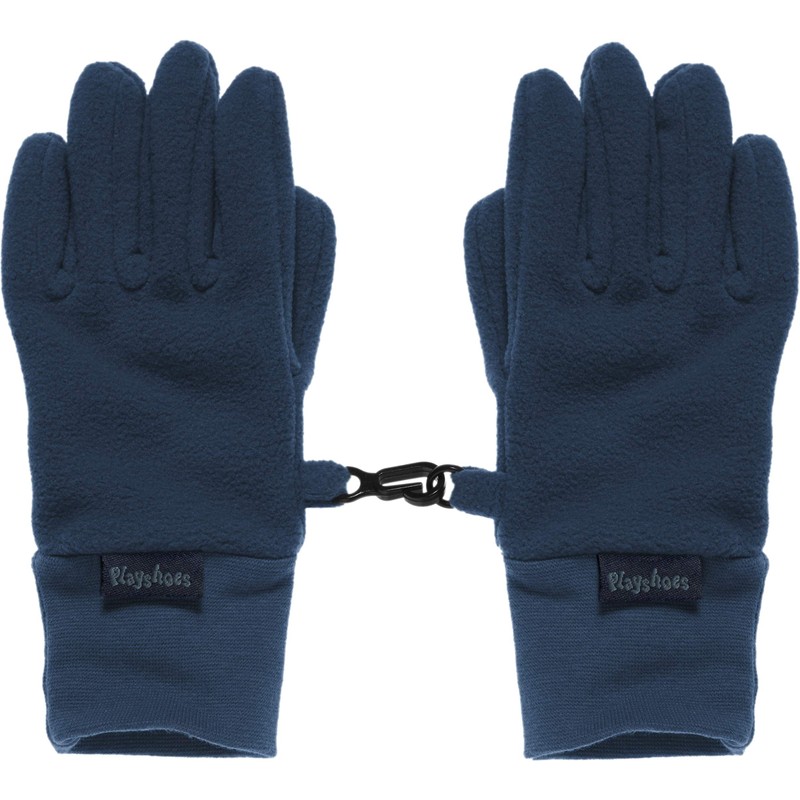 Playshoes Kids’ Unisex Winter Gloves (Uni) - navy, size: 4