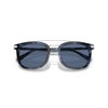 Coach HC8382 Sunglasses, Blue Tortoise/Blue Solid, 53 mm