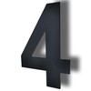 MOCAVI Design V4A Stainless Steel House Number Anthracite HS 20