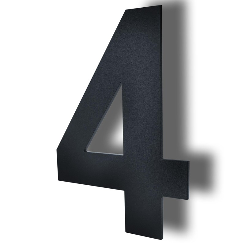 MOCAVI Design V4A Stainless Steel House Number Anthracite HS 20