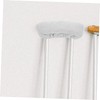 SAFIGLE Portable Underarm Crutch Pad Comfortable Reusable Crutch Cover Grey