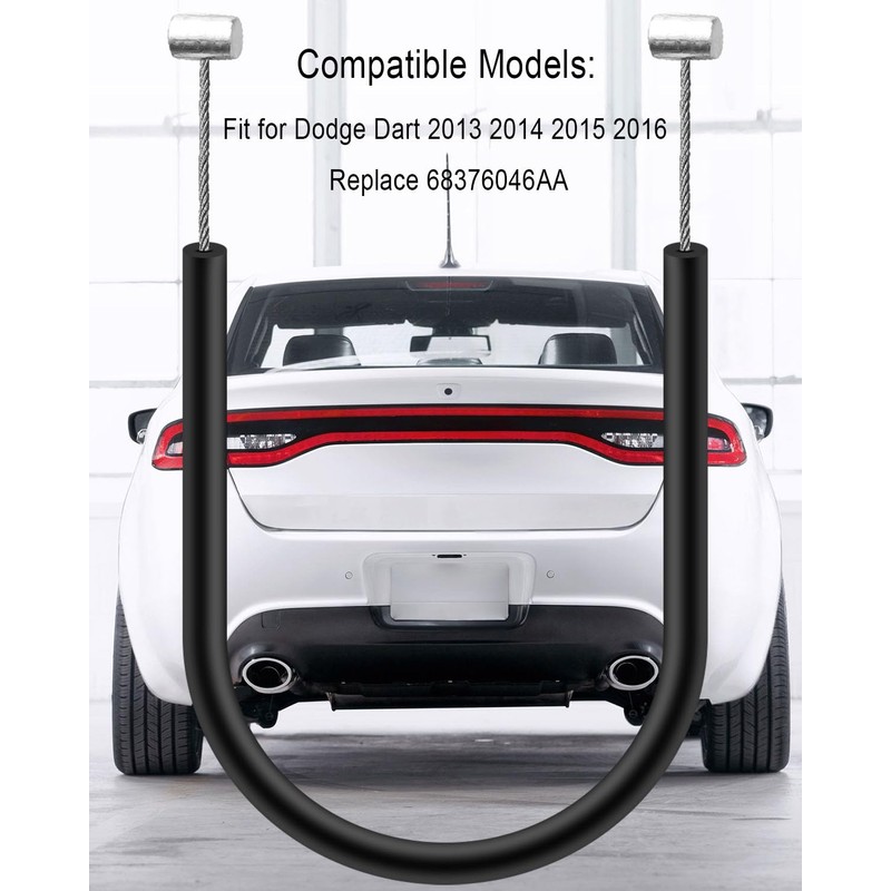 ULZOZN Reverse Lockout Cable Fit for Dodge Dart 2013 2014