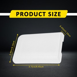 Interior Overhead Roof Dome Map Light Cover Lens for Toyota 4Runner 1984-1995 /Pickup 1984-1995/1983-1991 Camry / 1980-1988 Corolla / 1994-1998 T100 / 1981-1990 Land Cruiser, OEM: # 81241-20060