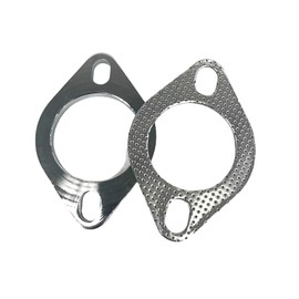 2.5" 2 Bolts Catback Exhaust Pipe Muffler CAT WELDABLE Flange+Gasket (2.5 Inch)