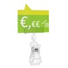 Pack of 10 Sign Holders for Price Labelling with Large
