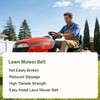 Dzzit 5/8" X 133" Mower Tractor Deck Replacement Belt Compatible