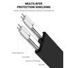 KUYIA SATA Cable 3.35 cm Straight to 90 Degree Right