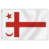 2×3 FT Mi'Kmaq Flag,Medium 60×90 CM 100D Native First Nation