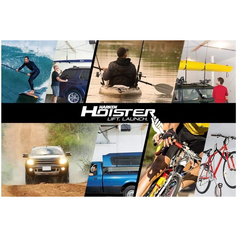 HARKEN Hoister - Overhead Garage Storage 1 Point Hoist System