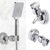 Bathroom Suction Cup Handheld Shower Head Bracket, 2Pcs Rotatable Bathroom